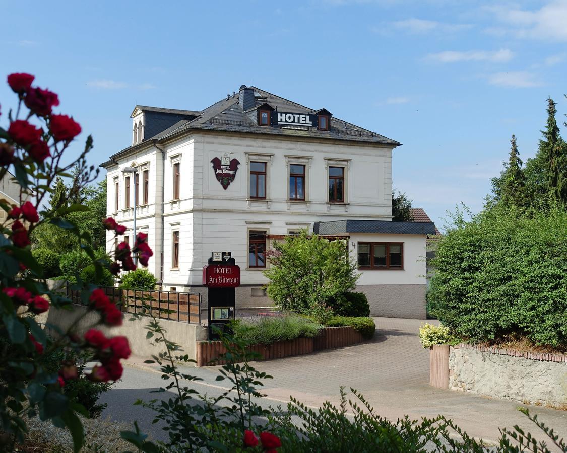 Hotel Am Rittergut Франкенберг Экстерьер фото