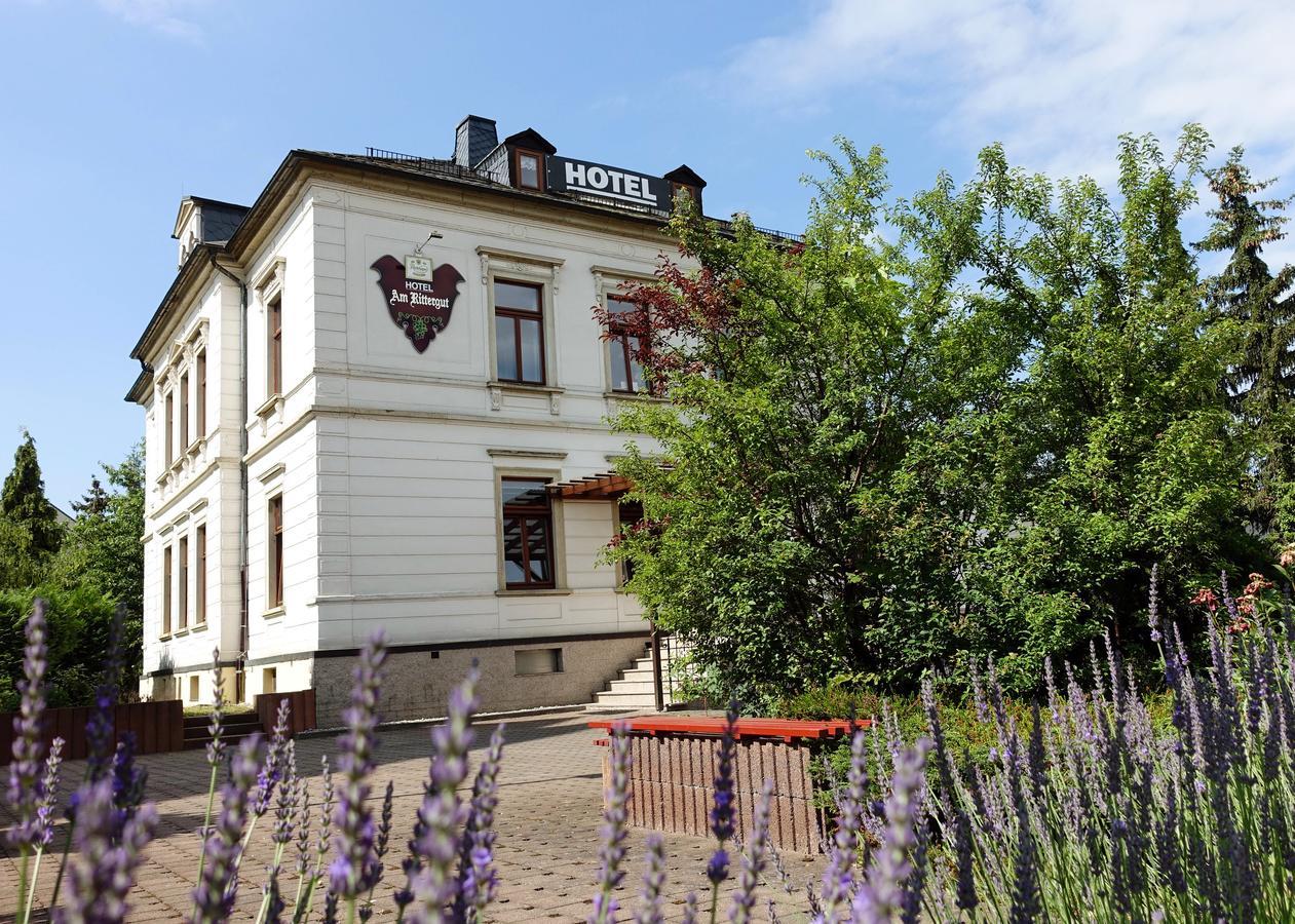 Hotel Am Rittergut Франкенберг Экстерьер фото