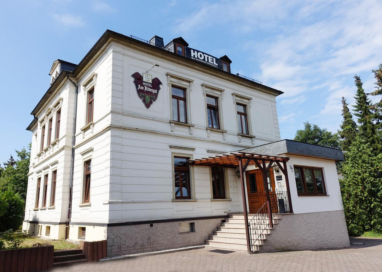 Hotel Am Rittergut Франкенберг Экстерьер фото