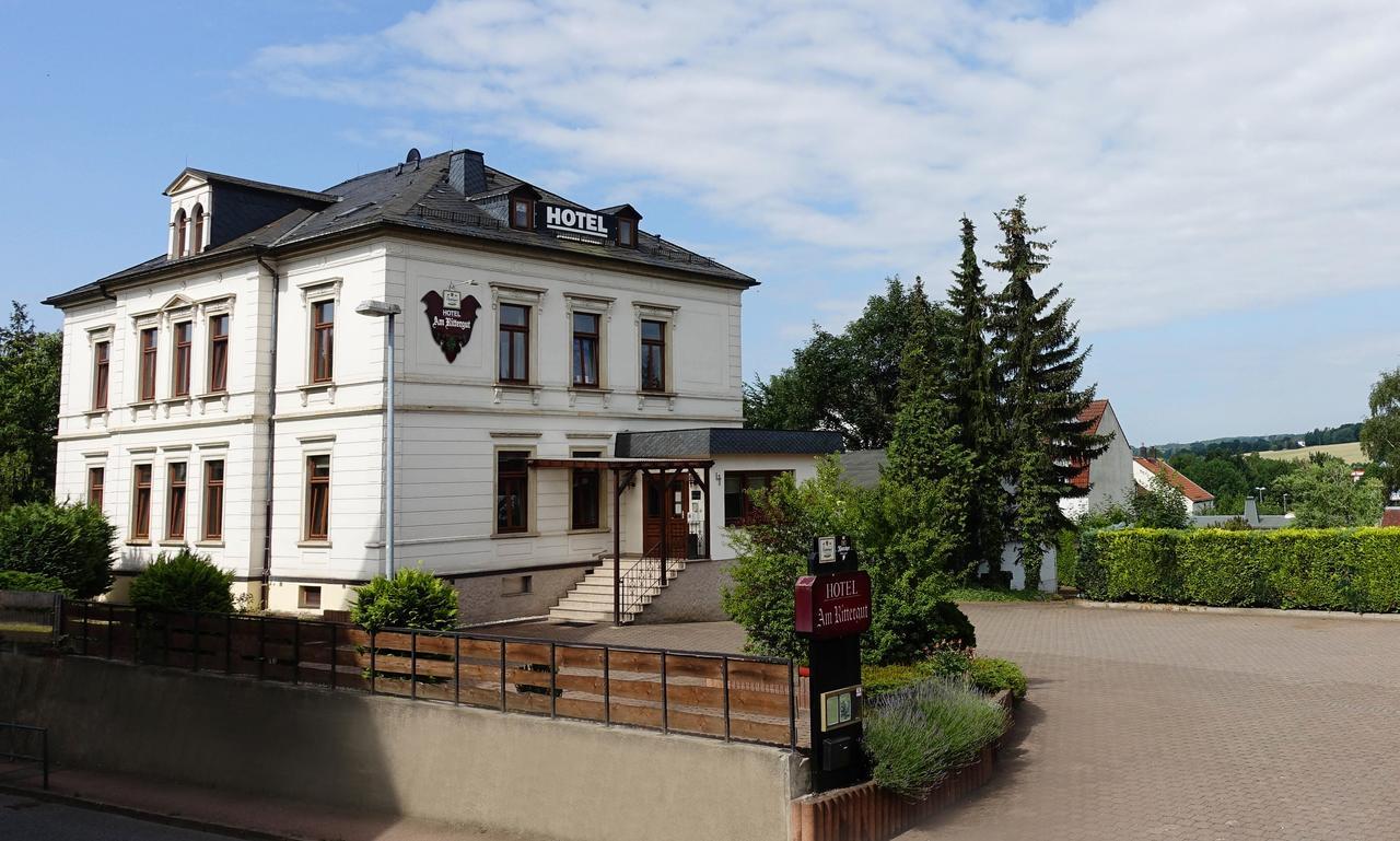 Hotel Am Rittergut Франкенберг Экстерьер фото